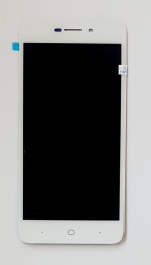 Lcd + Touchscreen Zte Blade A601 White