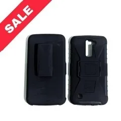 Силікон протиударний + пояс LG K10 Black. Фото 5