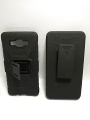 Силікон протиударний + пояс Samsung A500/A5 Black. Фото 4