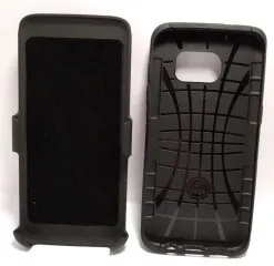 Силікон протиударний + пояс Samsung G935/S7 Edge Black. Фото 4