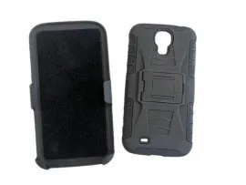 Силікон протиударний + пояс Samsung I9500 Black