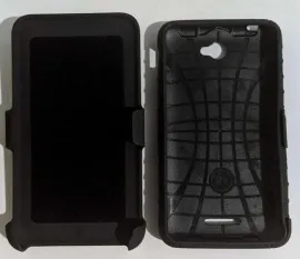 Силікон протиударний + пояс Sony E4/E2105 Black. Фото 6