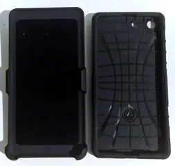 Силікон протиударний + пояс Sony M5 Black. Фото 6