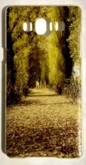 Чохол пластик Samsung A5 A500 Зелений ліс. Фото 3