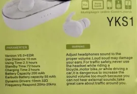 Bluetooth-гарнітура Yookie YK S1 White. Фото 11