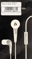 Навушники Original IPhone 3G Vacuum White. Фото 6