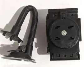 Автотримач гнучкий шкіра червоний. Фото 9