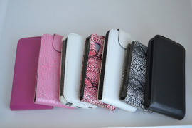 Чохол-книжка Nokia 610 White Croco