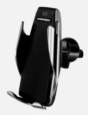 Автотримач пічка  S5 + безпровідна зарядка. Фото 6