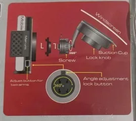 Автотримач сірий. Фото 7