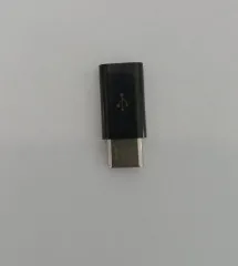Адаптер Type C/Micro Black. Фото 2