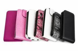 Чохол-книжка Samsung S5300 Flip Red змія. Фото 6