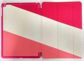 Чохол-книжка Smart Cover IPad Air Pink\White\Red. Фото 4