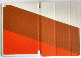 Чохол-книжка Smart Cover IPad Air White\Brown\Orange. Фото 3