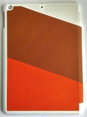 Чохол-книжка Smart Cover IPad Air White\Brown\Orange. Фото 5