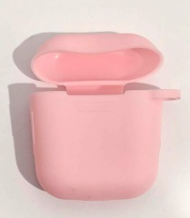 Чохол для Airpods (slim+carabine) Pink. Фото 2