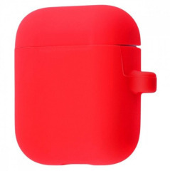 Чохол для Airpods (slim+carabine) Red. Фото 3