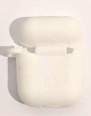 Чохол для Airpods (slim+carabine) White. Фото 3