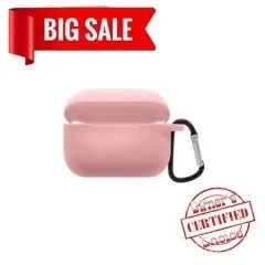 Чохол для Airpods pro (full+carabine) Pink. Фото 4