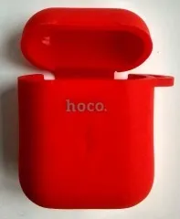 Чохол для Airpods з безпровідною зарядкою Hoco CW22 Red. Фото 6