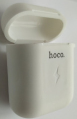 Чохол для Airpods з безпровідною зарядкою Hoco CW22 White. Фото 5