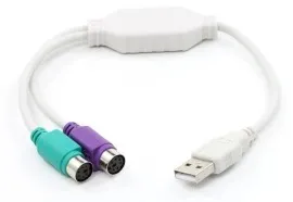 Adapter 2 ps2/usb на кабелі