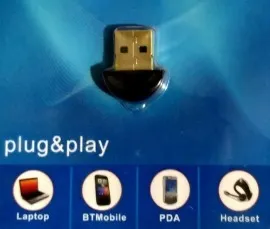 Bluetooth адаптер грибочок V4.0. Фото 5