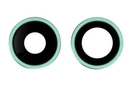 Camera glass Apple Iphone 11 з рамкою Green. Фото 6