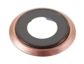 Camera glass Apple Iphone 8 з рамкою Gold. Фото 6