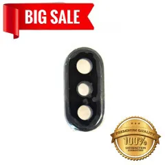 Camera glass Apple Iphone X з рамкою Grey. Фото 5