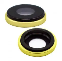 Camera glass Apple Iphone XR з рамкою Yellow. Фото 6