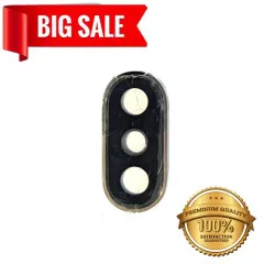 Camera glass Apple Iphone XS з рамкою Gold. Фото 5