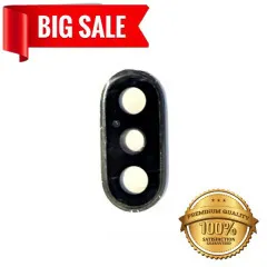 Camera glass Apple Iphone XS з рамкою Grey. Фото 5