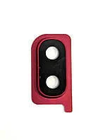 Camera glass Samsung A205 Galaxy A20 (2019)/ A305 Galaxy A30 з рамкою Red. Фото 2