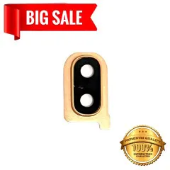 Camera glass Samsung A405 Galaxy A40 2019 з рамкою Gold. Фото 4