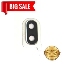 Camera glass Samsung A405 Galaxy A40 2019 з рамкою Silver. Фото 4