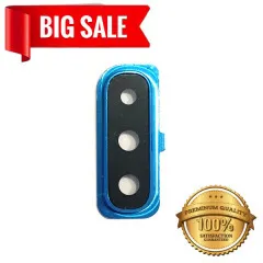 Camera glass Samsung A505 Galaxy A50 2019 з рамкою Blue. Фото 4