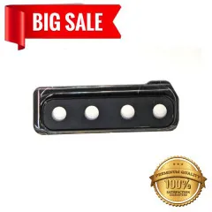 Camera glass Samsung A920F Galaxy A9 2018 з рамкою Black. Фото 5