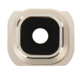 Camera glass Samsung G920 Galaxy S6 з рамкою Gold. Фото 7