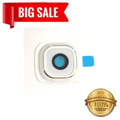 Camera glass Samsung G920 Galaxy S6 з рамкою White. Фото 6