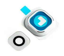 Camera glass Samsung G920 Galaxy S6 з рамкою White. Фото 8