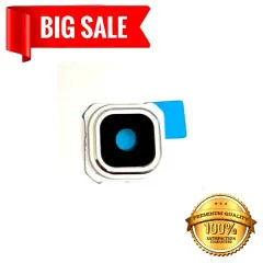 Camera glass Samsung G928 Galaxy S6 EDGE Plus White. Фото 6