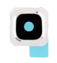 Camera glass Samsung G928 Galaxy S6 EDGE Plus White. Фото 7