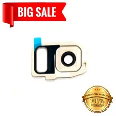 Camera glass Samsung G930 Galaxy S7/ G935 Galaxy S7 Edge з рамкою Gold. Фото 4