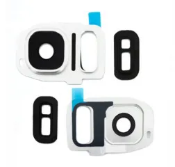 Camera glass Samsung G930 Galaxy S7/ G935 Galaxy S7 Edge з рамкою Silver. Фото 6