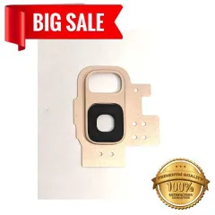 Camera glass Samsung G960 Galaxy S9 з рамкою Gold. Фото 6