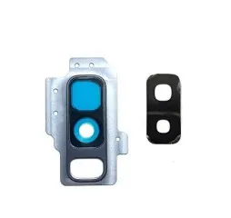 Camera glass Samsung G965 Galaxy S9 Plus з рамкою Blue. Фото 2