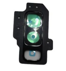 Camera glass Samsung G965 Galaxy S9 Plus з рамкою Black. Фото 3