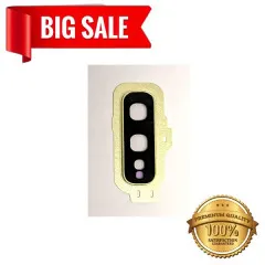 Camera glass Samsung G970 Galaxy S10e з рамкою Yellow. Фото 5