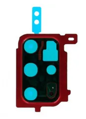 Camera glass Samsung G985F Galaxy S20 Plus з рамкою Red. Фото 2